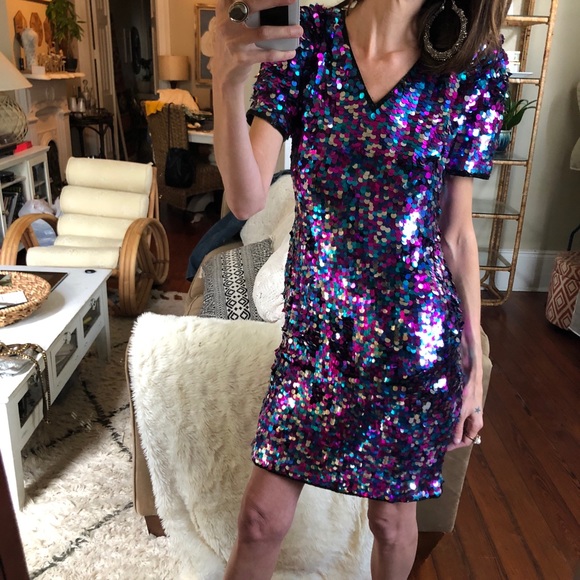 Vintage paillette dress - Picture 2 of 8